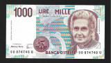 Italia 1000 lire 1990 P -114c UNC