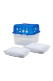 Cumpara ieftin Dezumidificator pasiv re&icirc;ncărcabil cu 2 rezerve incluse, 400 g, fără parfum
