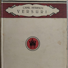 CAMIL PETRESCU - VERSURI: IDEIA. CICLUL MORTII (volum de debut, 1923)