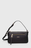 Dkny poseta de piele culoarea negru, R42HKE18