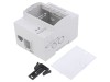 Carcasa Calculator ITALTRONIC Raspberry Pi Montare Sina DIN Gri ABS Policarbonat