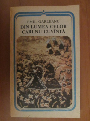 Emil Garleanu - Din lumea celor care nu cuvanta foto