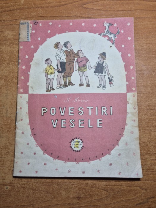 carte pentru copii - povestiri vesele - din anul 1956