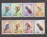 A12 S3 4 - Timbre foarte vechi - Ajman - sporturi de iarna, Sport, Stampilat