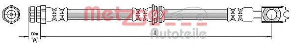Conducta / cablu frana VW TIGUAN (5N) (2007 - 2016) METZGER 4110439