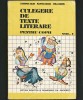 CULEGERE DE TEXTE LITERARE PENTRU COPII VOL. I, LAURENȚIA CULEA, FILOFTEIA GRAMA