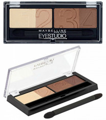 Paleta farduri Maybelline EYESTUDIO Natural Impact 05 Glamour Browns foto