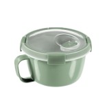 Caserola alimente, Curver Smart To Go ECO, plastic, rotunda, verde, 0.9 L