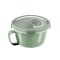 Caserola alimente, Curver Smart To Go ECO, plastic, rotunda, verde, 0.9 L