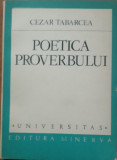 POETICA PROVERBULUI - CEZAR TABARCEA