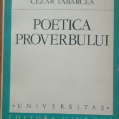 POETICA PROVERBULUI - CEZAR TABARCEA