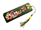 semn carte cu flori roz 35057