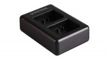 Garmin VIRB XE, GMICP902624 &Icirc;ncărcător rapid dublu cu cablu Micro USB - Patona