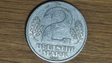 RDG DDR Germania republica democrata - moneda - 2 mark 1957 rara, cu &quot;Deutsche Mark&quot;, Europa
