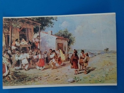 CPIB 23362 CARTE POSTALA - TH. AMAN - JOC LA TARA, NECIRCULATA foto