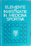 ELEMENTE DE INVESTIGATIE IN MEDICINA SPORTIVA-I. DRAGAN