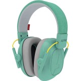 Casti antifonice pliabile pentru copii 5-16 ani, ofera protectie auditiva, SNR 25, verde menta, ALPINE Muffy Kids Mint ALP26498 Children SafetyCare