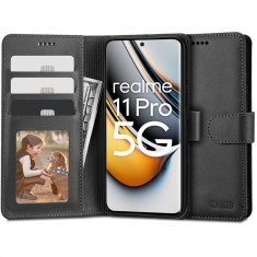 Husa Tech-Protect Wallet Wallet pentru Realme 11 Pro 5G/11 Pro+ Plus 5G Negru