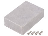 Carcasă universală aluminiu 55x80x25mm naturală