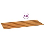 Cumpara ieftin Panouri de acoperis, 36 buc., ruginiu, 100x44 cm, otel corten