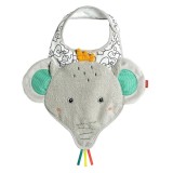 Baveta Dobabydoo - Elefantel PlayLearn Toys