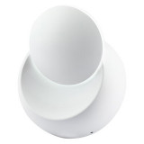 Aplica LED V-tac, 5 W, 4000 K, IP20, 560 lumeni, rotunda, rabatabila, aluminiu, Alb, Vtac