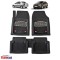Covorase Auto Tip Tavă TEAMCAR&reg; Compatibile Dacia Logan 1, 2, Facelift, Antiderapante, Protecție Completă, Argintiu