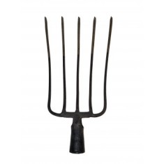 Furca elvetiana metal cu 5 coarne (fara maner)