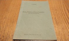 DACIA PONTICA SI DACIA CARPATICA Observari Antropogeografice - S. Mehedinti - Tipografia Cartea Medicala Bucuresti, 1928, 18 p.