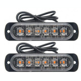 Set 2 x Stroboscop 6 LED lumini de avertizare auto