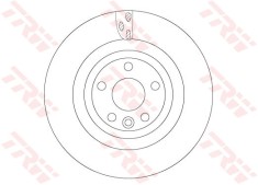 TRW DF6706S Disc frana