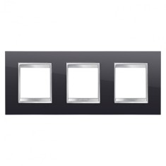 Rama Ornament 3P LUX Gewiss Chorus negru GW16226TN