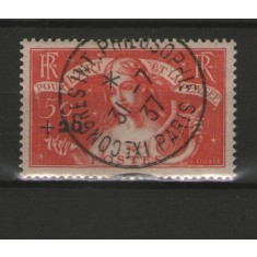 Franta 1935 - pentru arta, stampilata