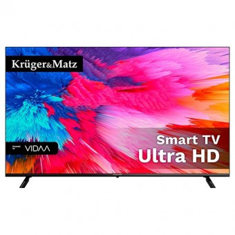 Tv ultrahd 4k 55 inch 140cm smart vidaa kruger&amp;amp;matz foto