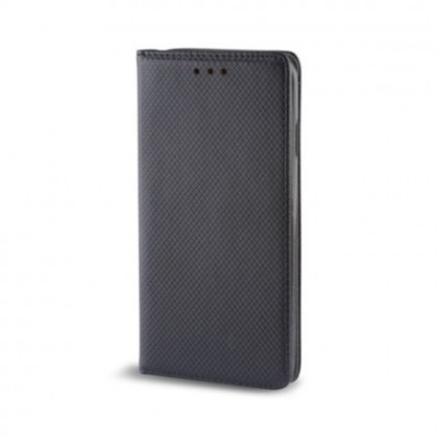 Husa Flip Carte Smart Motorola One Hyper Negru foto
