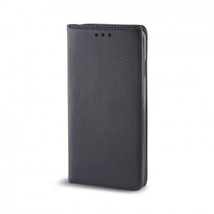 Husa Flip Carte Smart Motorola One Hyper Negru