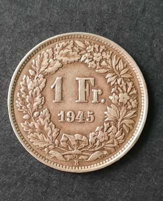 1 Franc 1945, Elvetia - A 3314 foto
