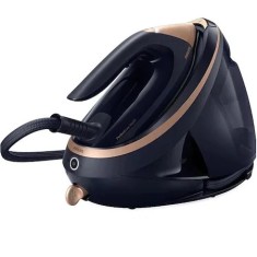 Statie de calcat PHILIPS PerfectCare PSG9050/20, 3100W, 750g/min, 1.8l, talpa SteamGlide Elite, negru-auriu