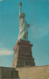 Statele Unite, New York, Statuia Libertăţii, carte poştală ilustrată, circulată