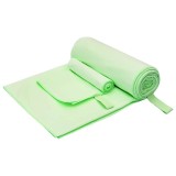 vidaXL Set de Prosoape Sport Altele Verde țesătură 42011496