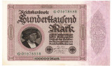 Germania 100 000 Mark 1923 Seria 01678558