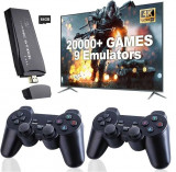 Video Game Console 2.4G Double Wireless Controller Game Stick 4K HDMI