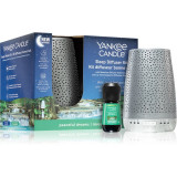 Yankee Candle Sleep Diffuser Kit Silver difuzor electric + refill 1 buc