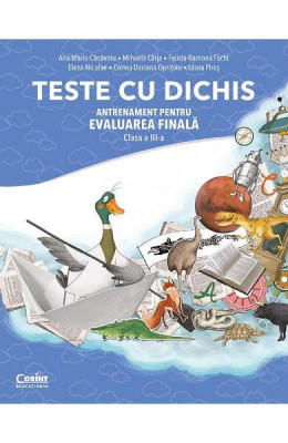 TESTE CU DICHIS. ANTRENAMENT PENTRU EVALUAREA FINALA CLASA A III-A PlayLearn Toys foto
