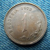 2q - 1 Cent 1973 Rhodesia / Zimbabwe, Africa