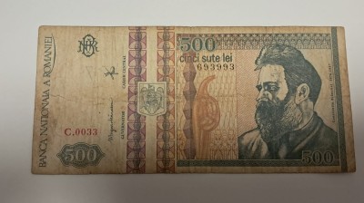 500 lei 1992 foto
