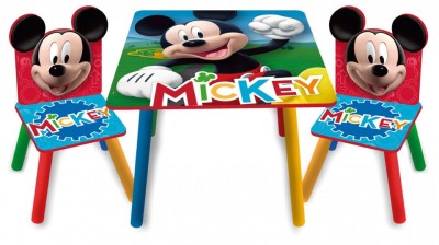 Set masuta si 2 scaunele Mickey Mouse Clubhouse foto