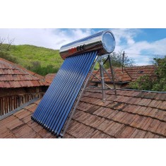 Kit Panou Solar Presurizat Apa Calda, Inox, 150 litri, SONTEC, 15 tuburi heat-pipe