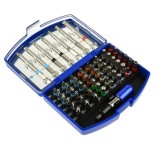 Set biți pentru șurubelniță și autofiletantă 56 piese CrV