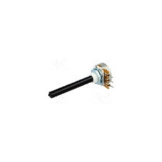 Potentiometru axial, plastic, 2.2kΩ, 0.4W, OMEG -